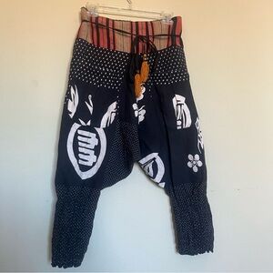 Siamurai Cotton Ninja Harem Pants, One Size